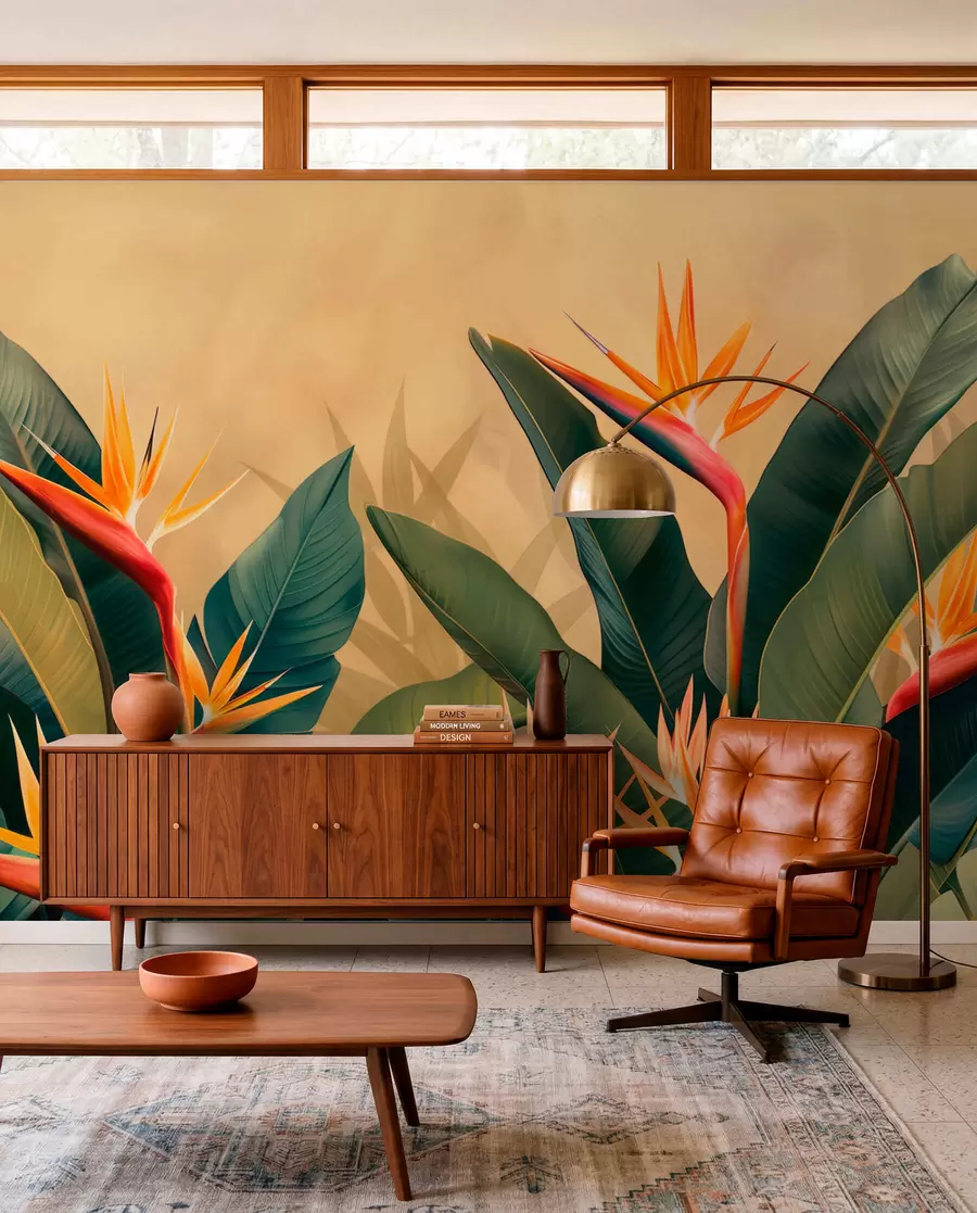wall murals Топло тропско цветање w01484