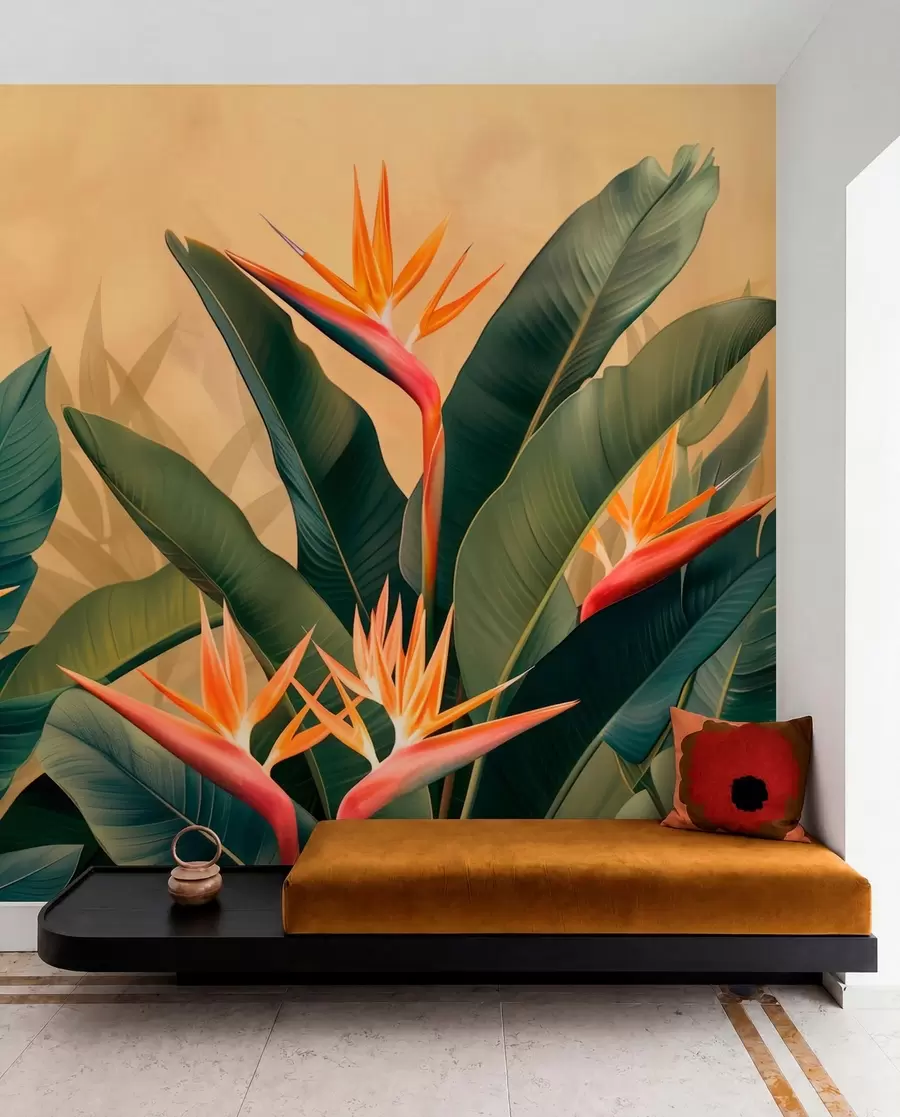 wall murals Топло тропско цветање w01484