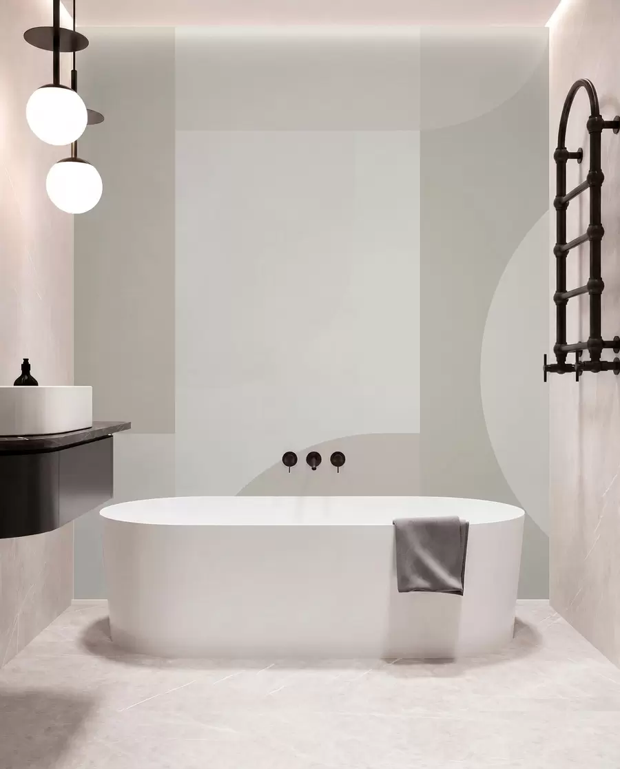 wall murals Елегантна геометрија минимализма w01500v3