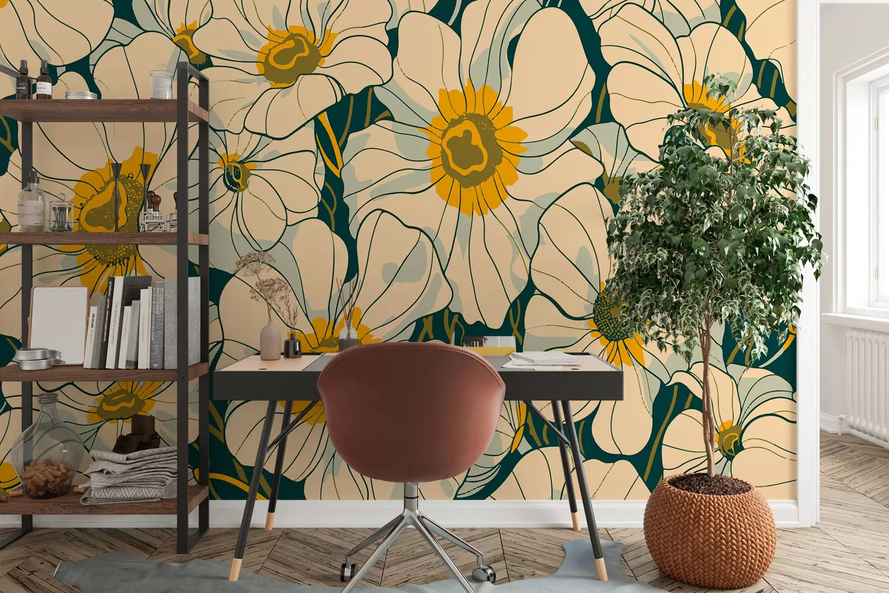 wall murals Цвеће w01069