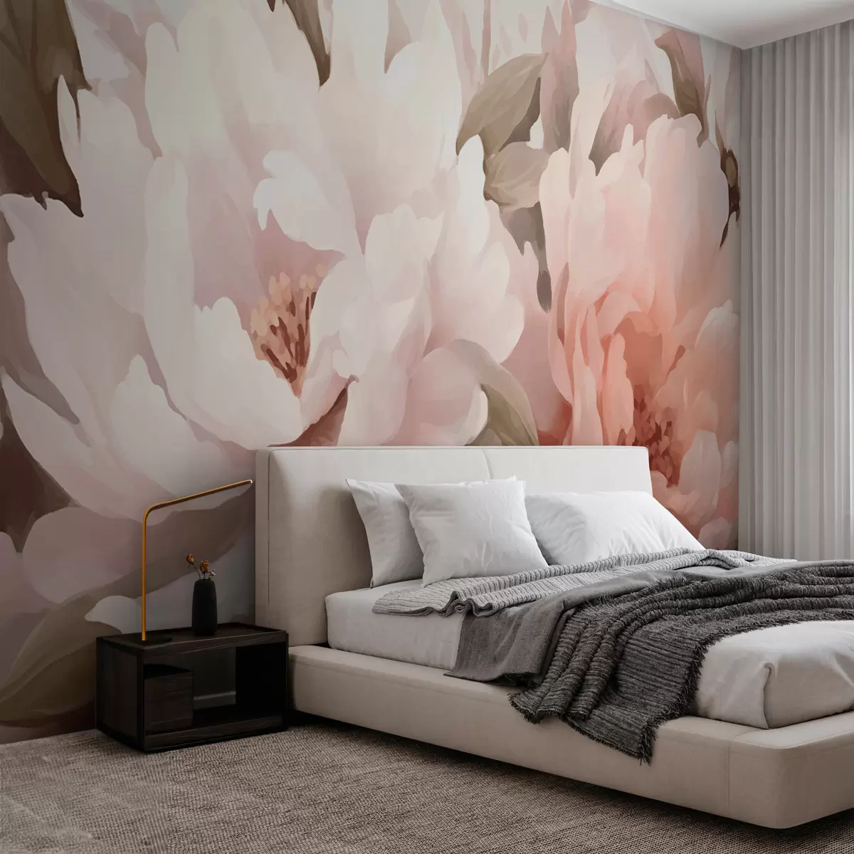 wall murals Винтаге цвеће w01111