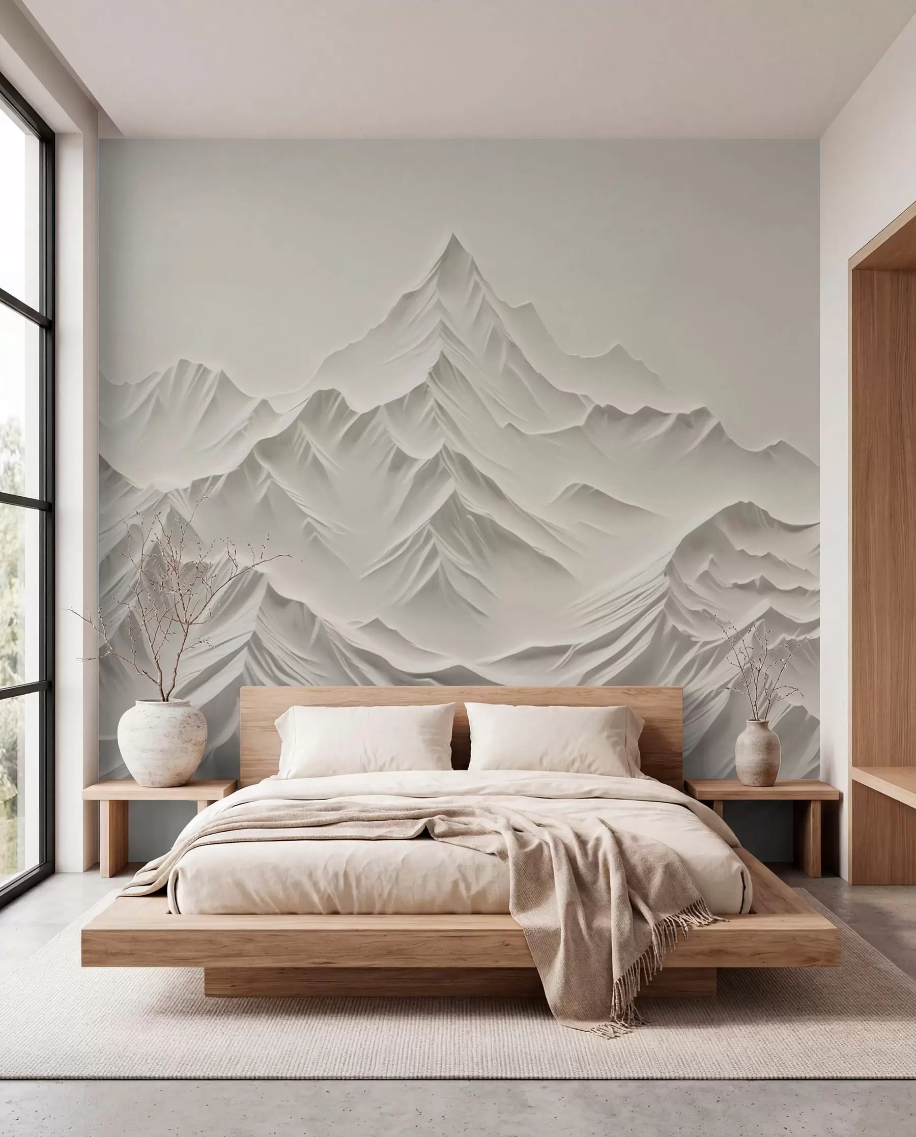 wall murals Isklesani vrhovi w01644