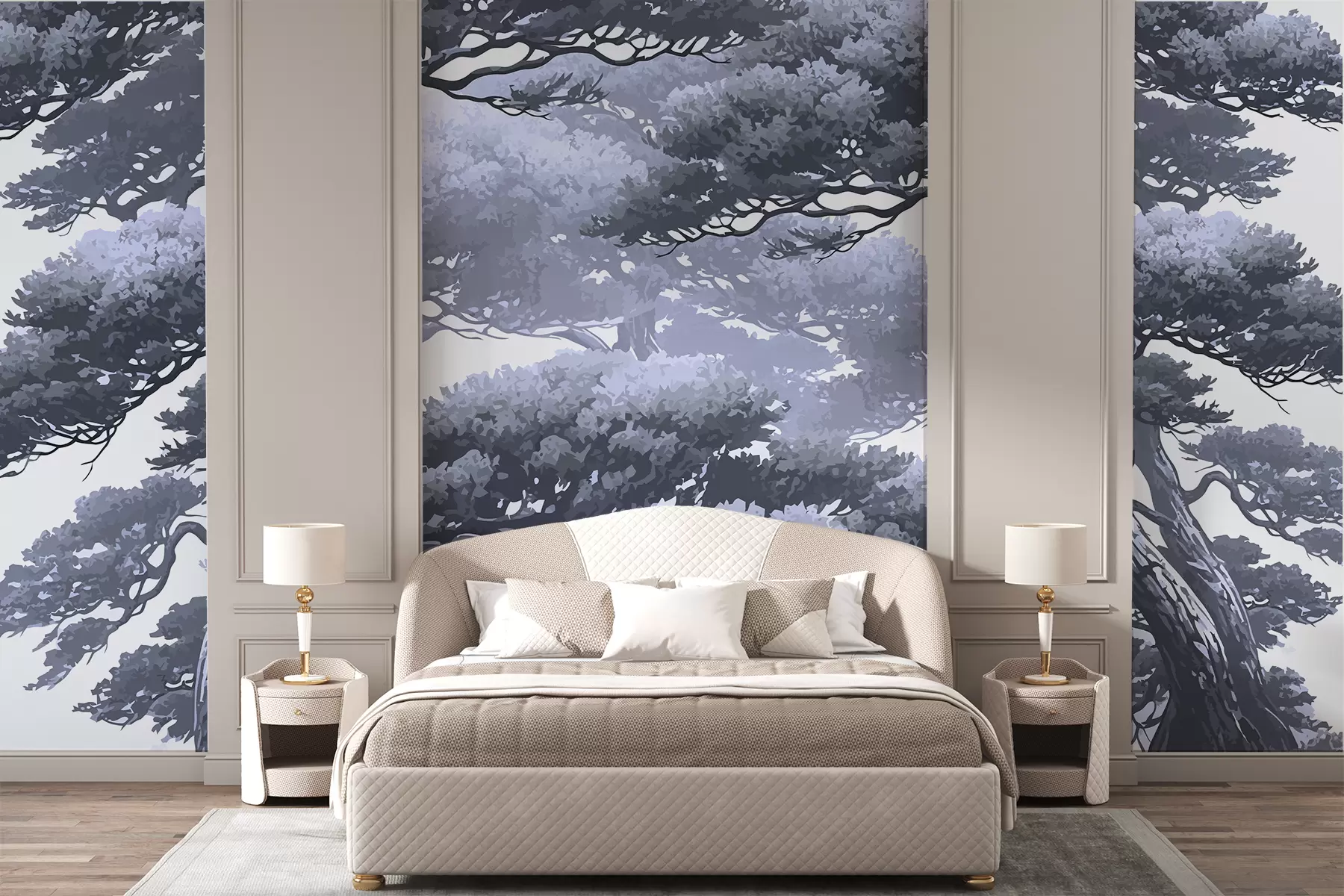 wall murals Дрвеће у јапанском стилу w01755v2