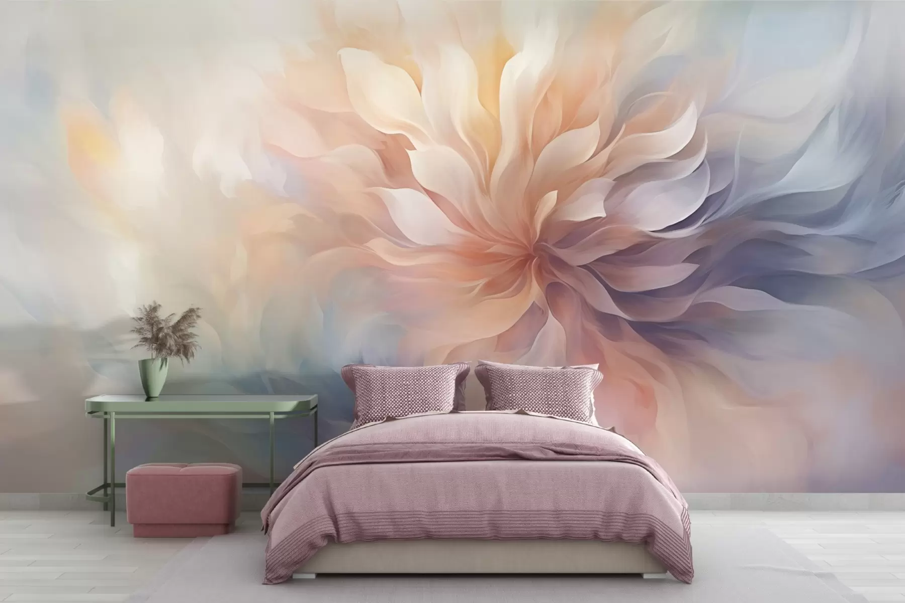 wall murals Разнобојна шарена апстракција w08360