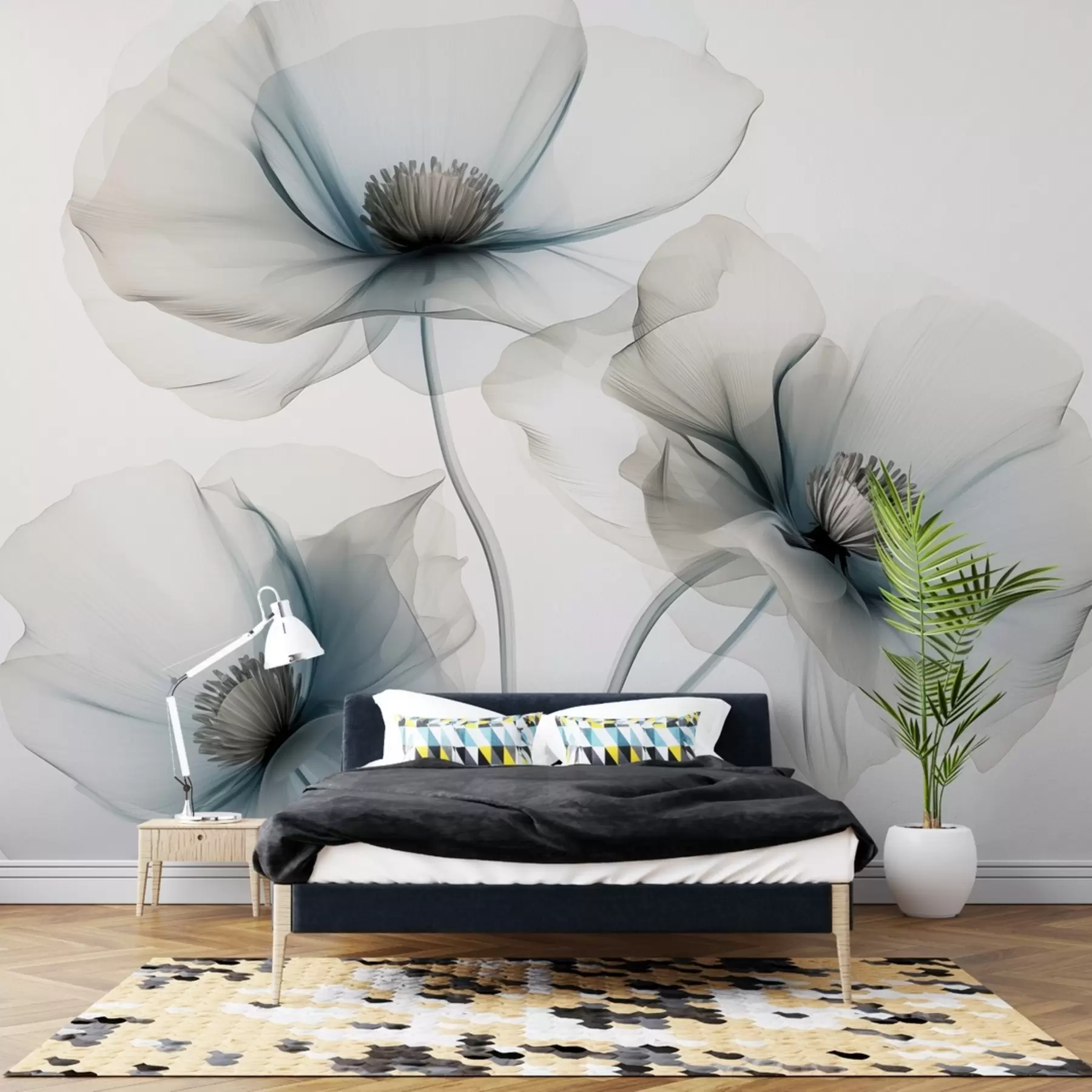 wall murals Етхереал Блоомс w01981