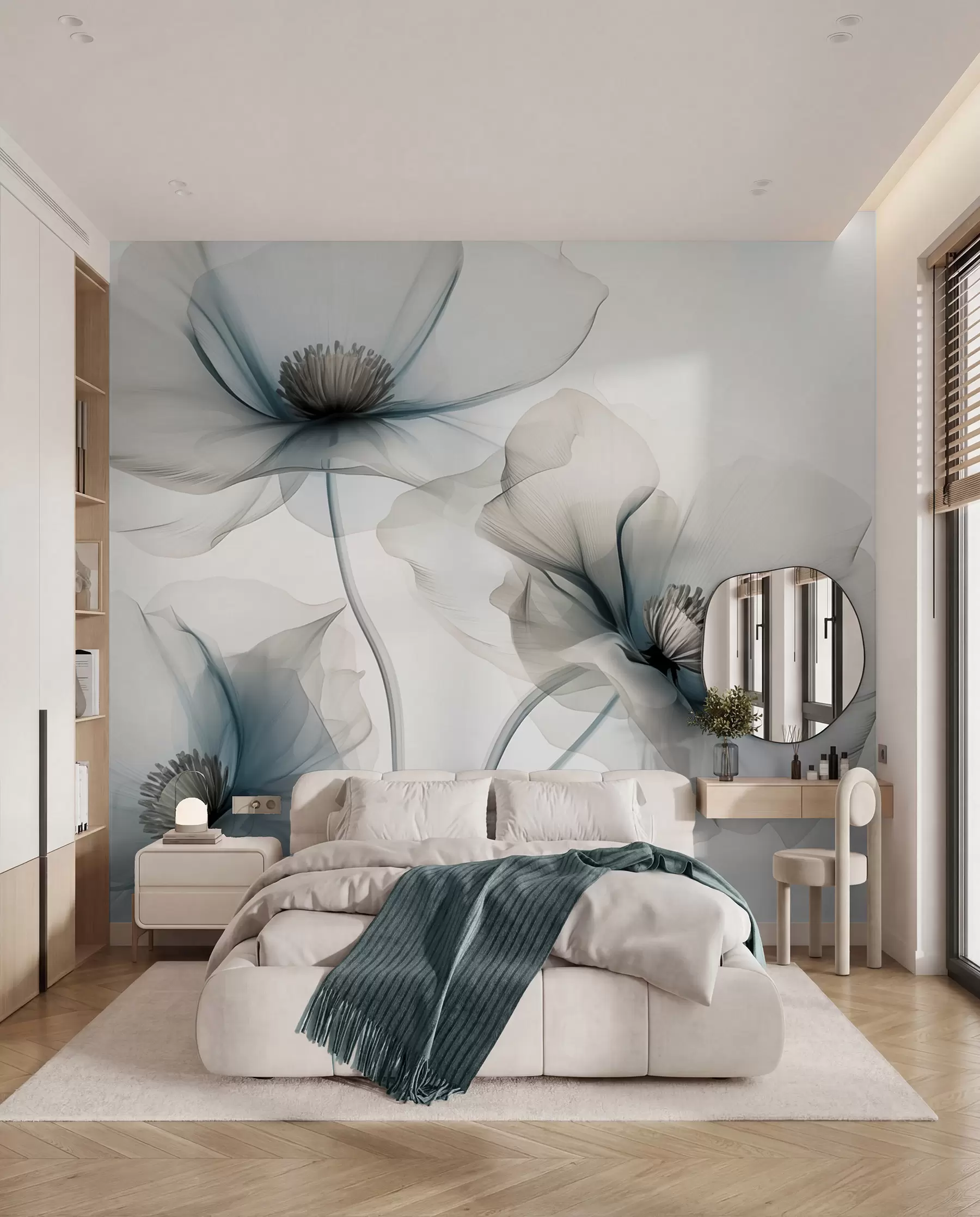 wall murals Latice u tušu w01981