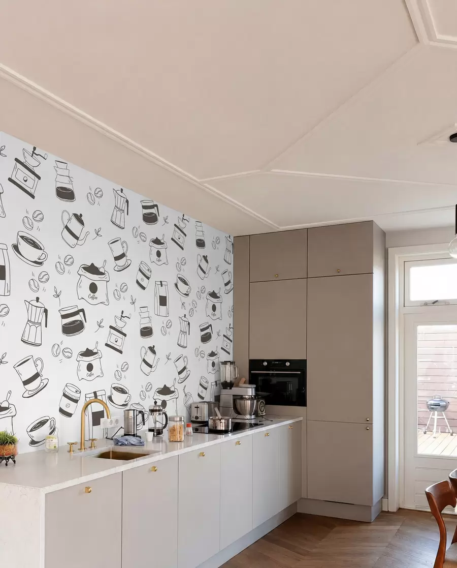 wall murals Детаљи о кафи w02002v2