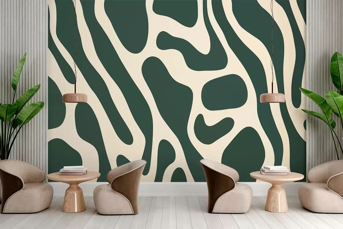 wall murals Стилизовани таласи w01972