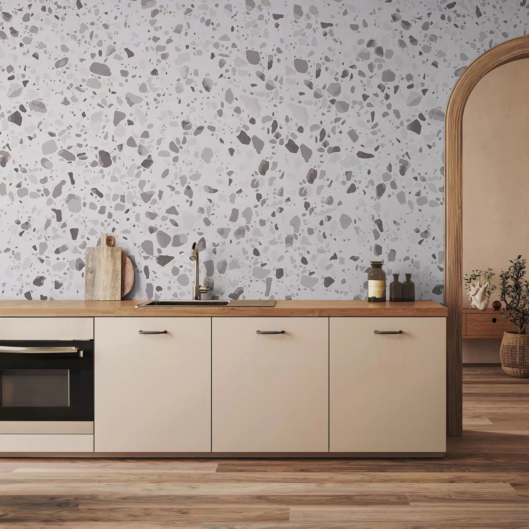 wall murals Елегантан ишаран дизајн текстуре површине u99669