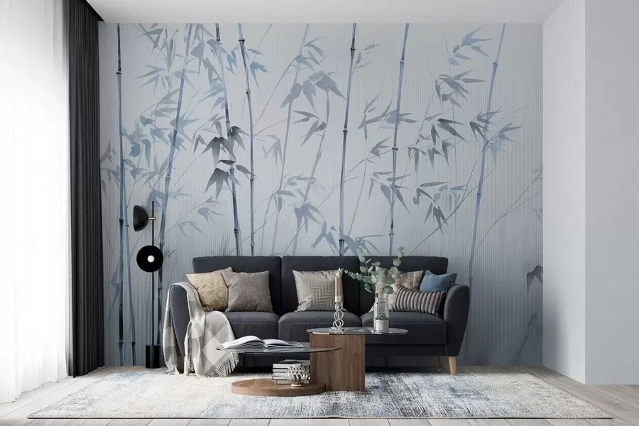 wall murals Акварел бамбус w08390v1