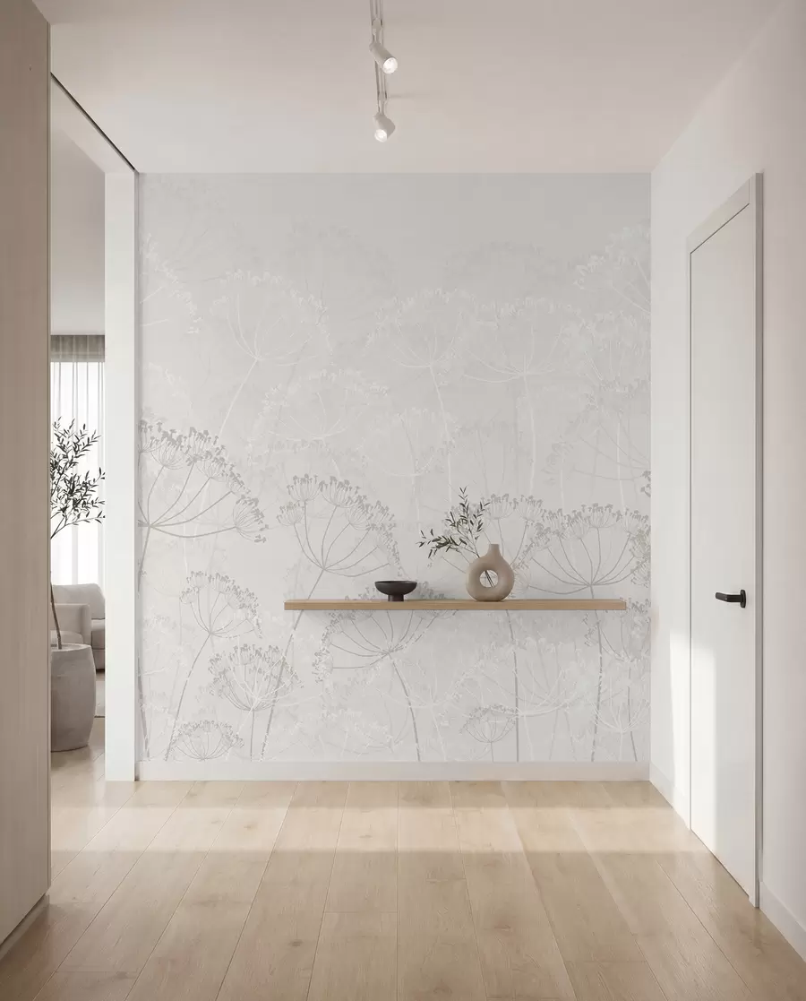 wall murals Крхке биљке минимализам w02105v3