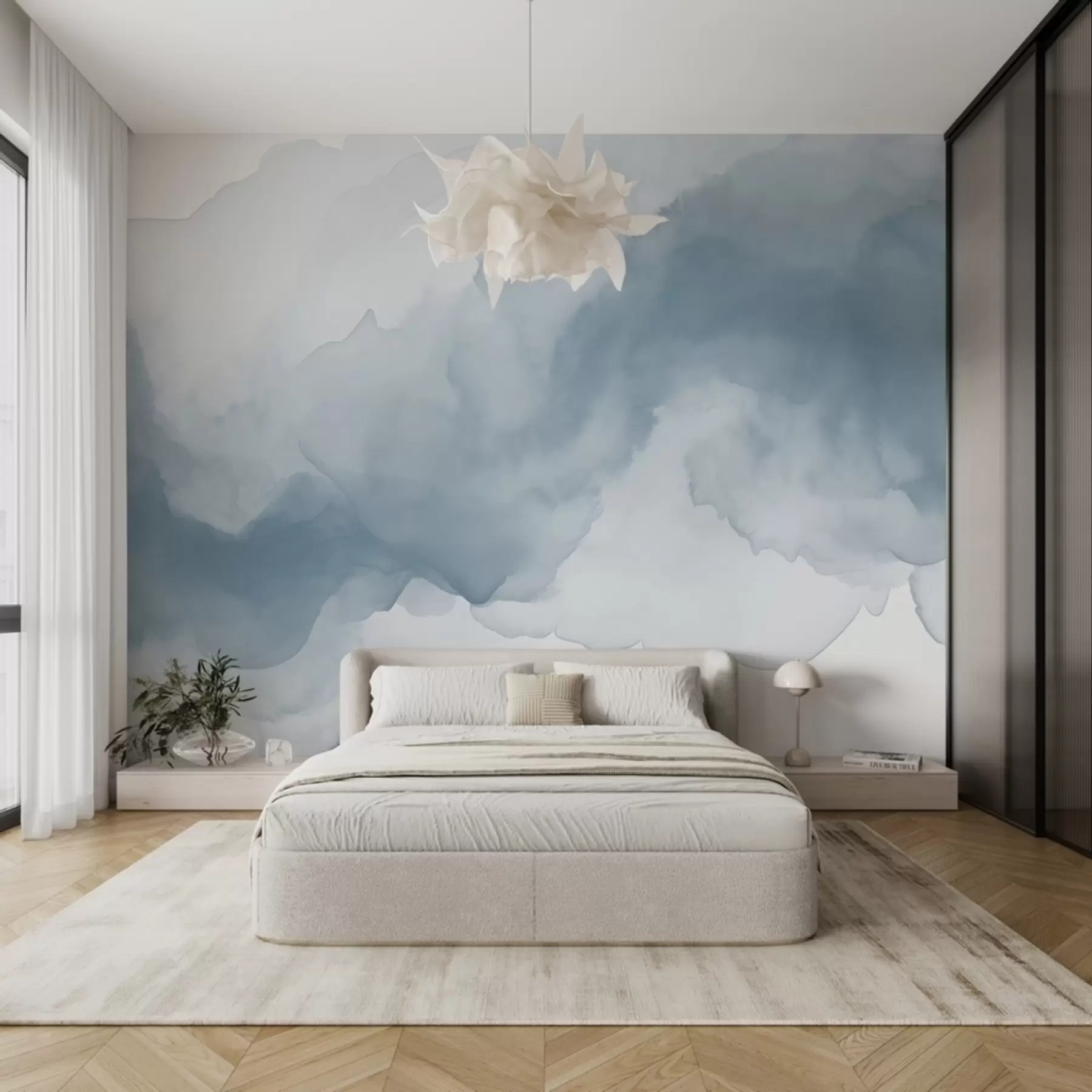 wall murals Апстрактна разблажења боје w02114v2