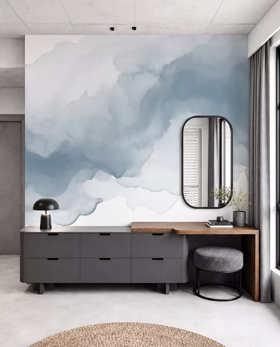 wall murals Апстрактна разблажења боје w02114v2