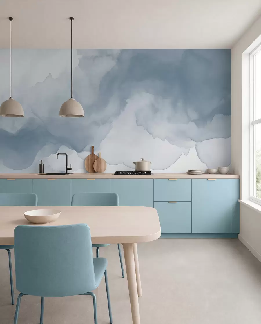 wall murals Апстрактна разблажења боје w02114v2