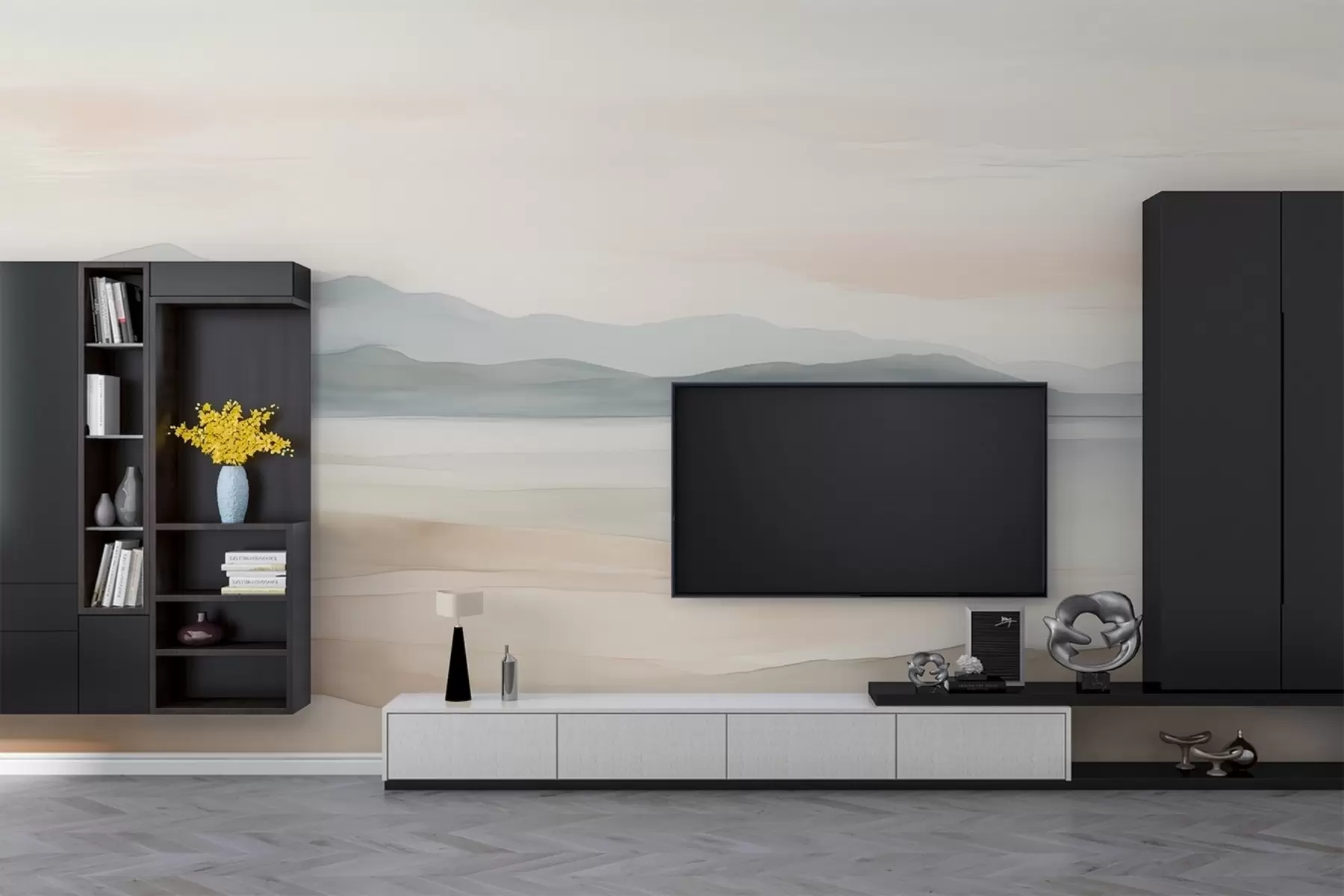 wall murals Сликани акварел пејзаж w02117