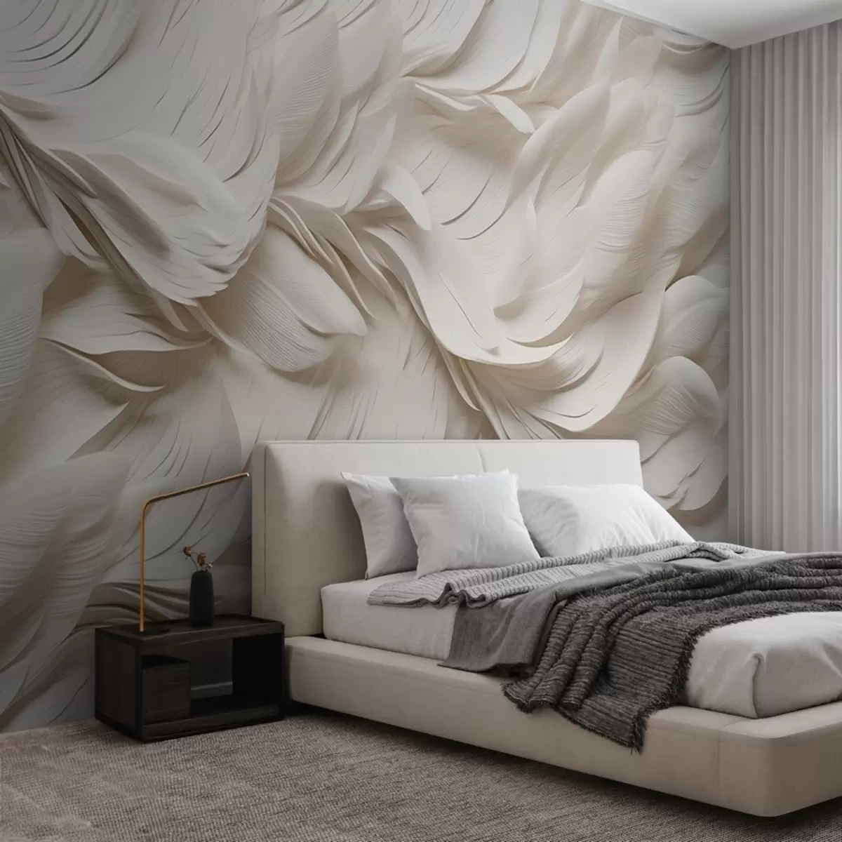 wall murals Обимно перје w02118