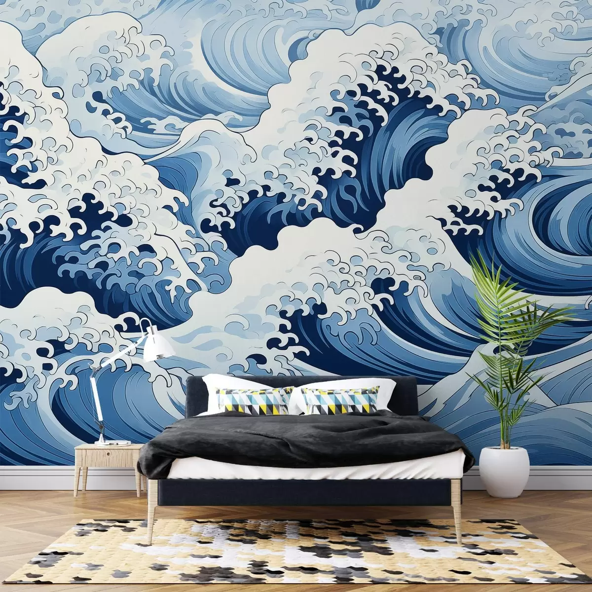 wall murals Јапански таласи w02187