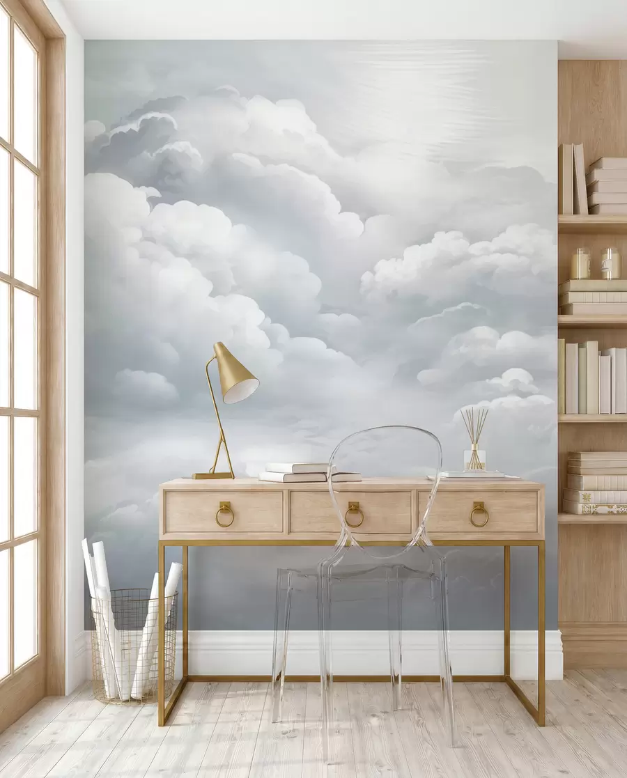 wall murals Облаци у сивом w02189v1