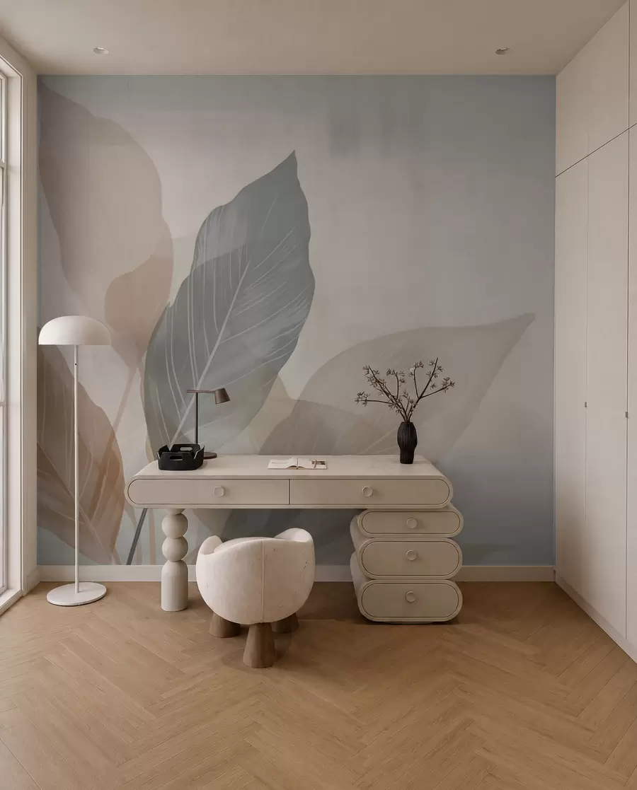 wall murals Ретро листови w02190