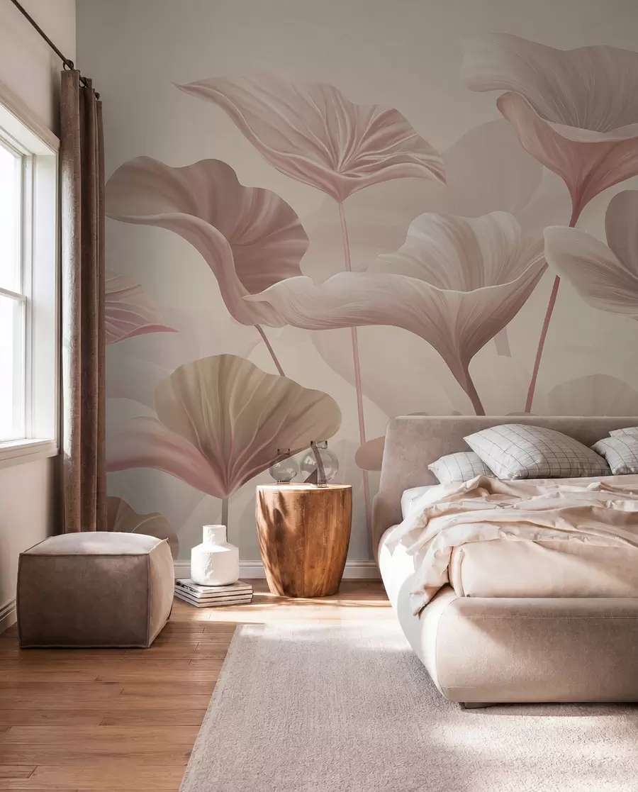 wall murals Меке латице нежних нијанси w00385v1