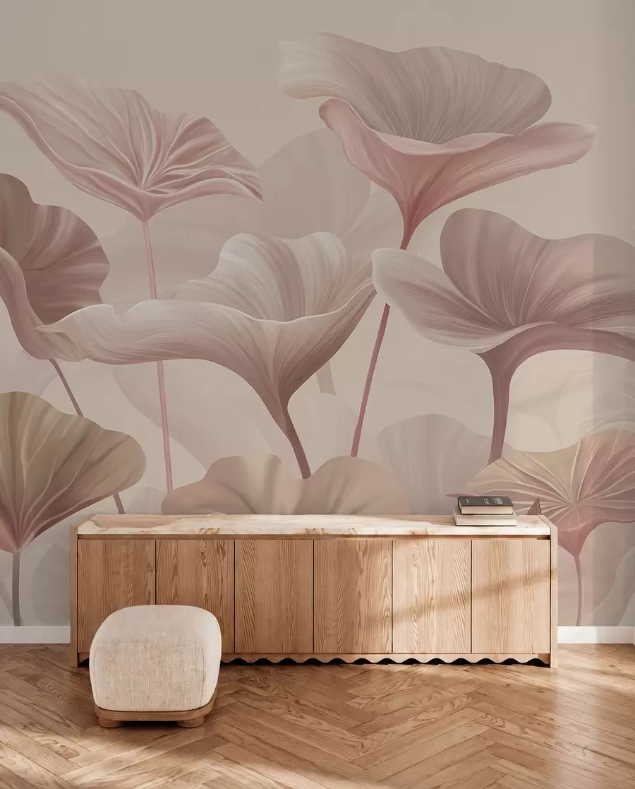 wall murals Меке латице нежних нијанси w00385v1