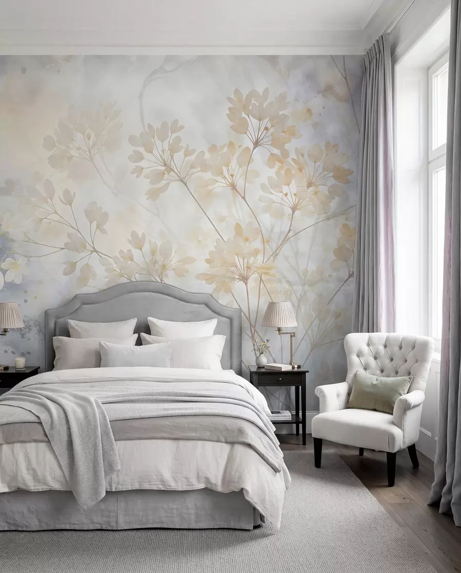 wall murals Cvjetanje u magli w08408