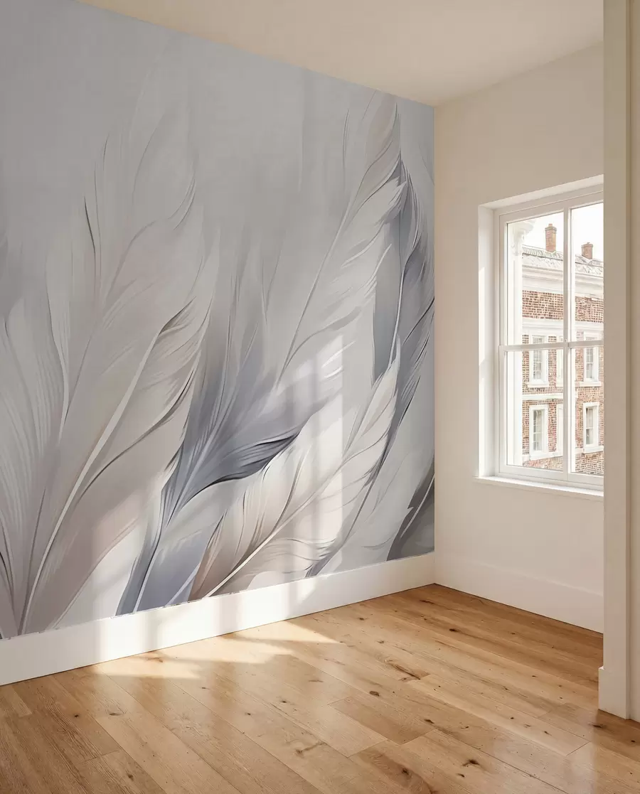 wall murals Ваздушно светло перје w02213