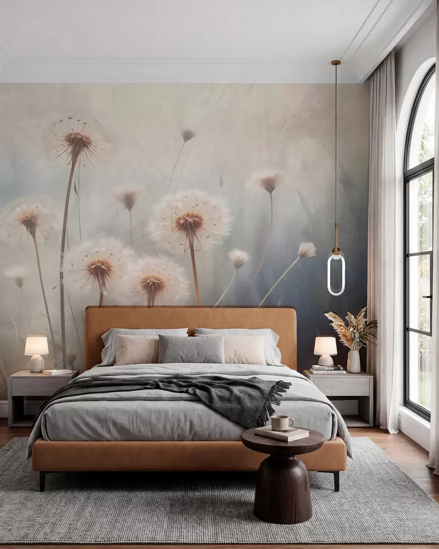 wall murals Maslačci u svitanje w08432