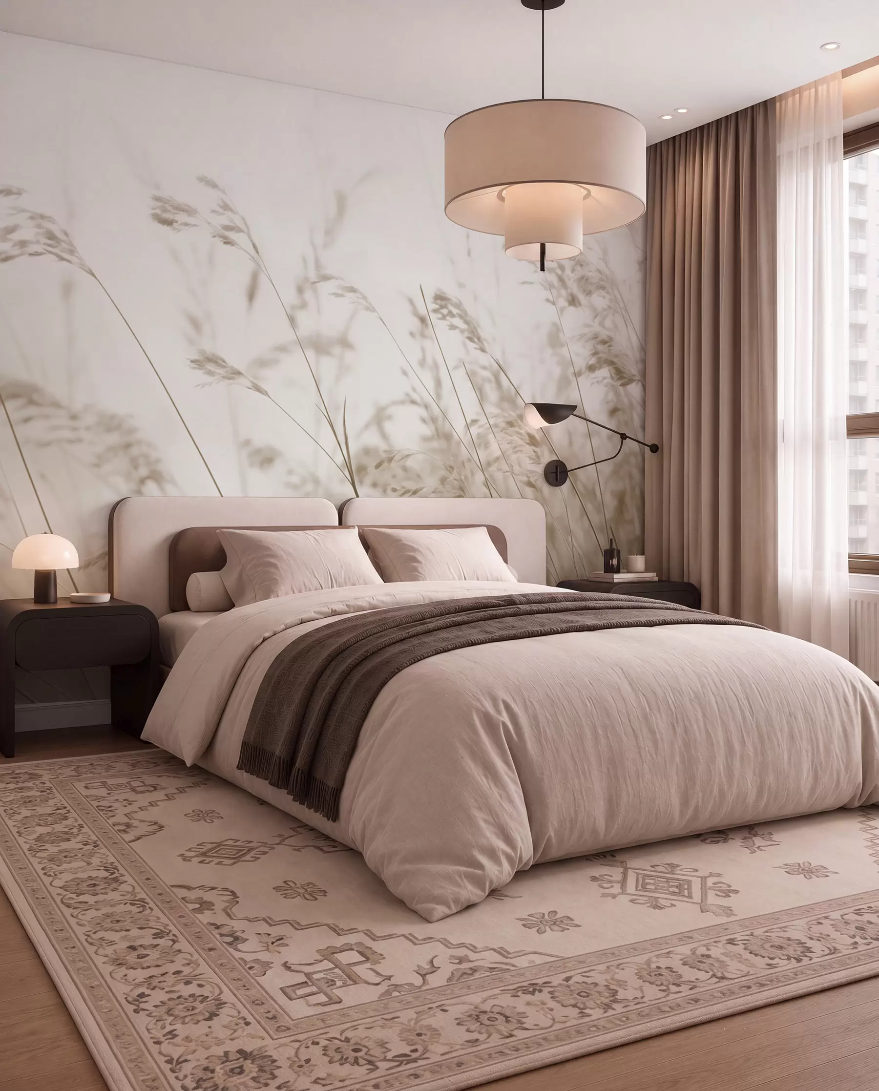 wall murals Trave u zoru w02250