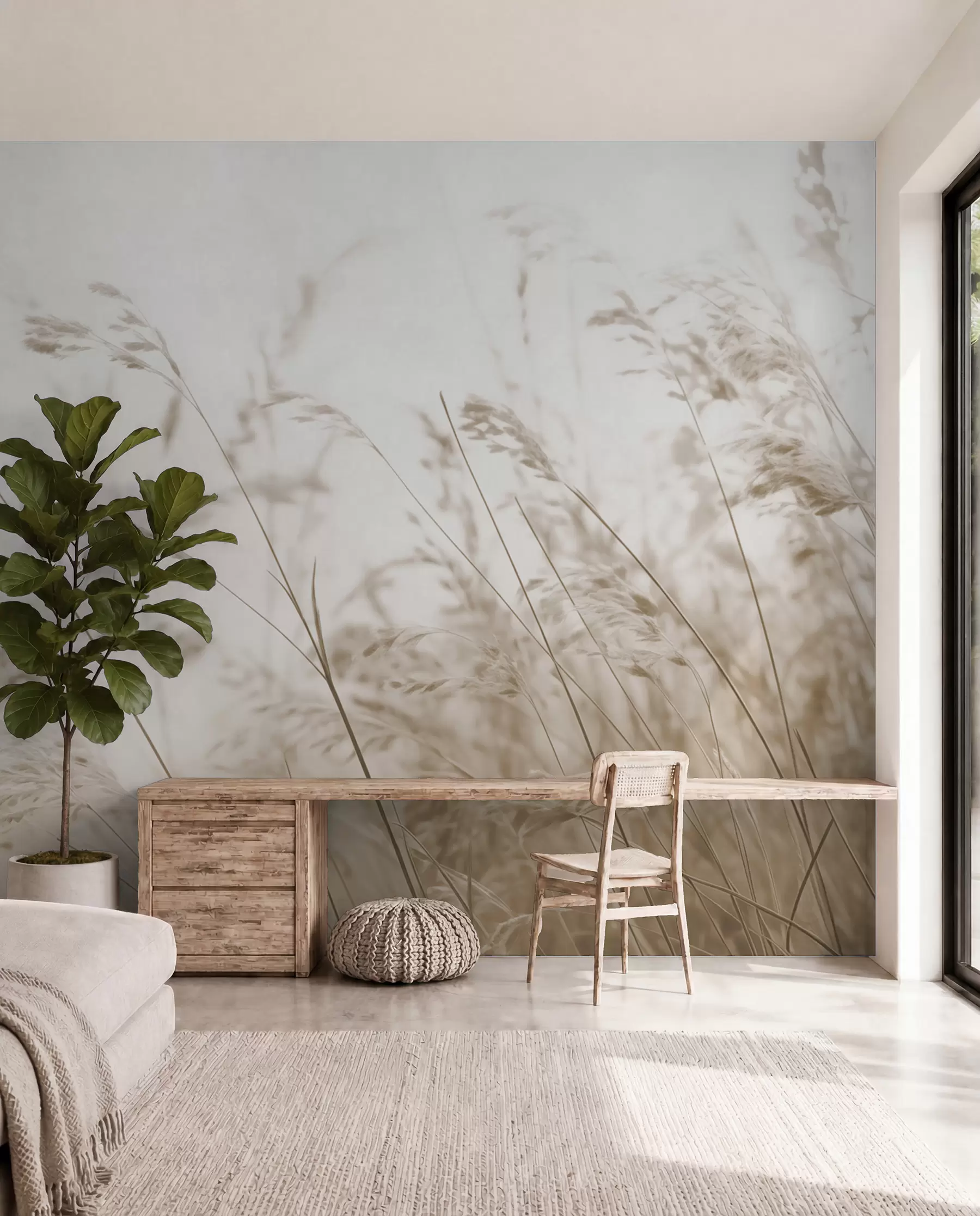 wall murals Trave u zoru w02250