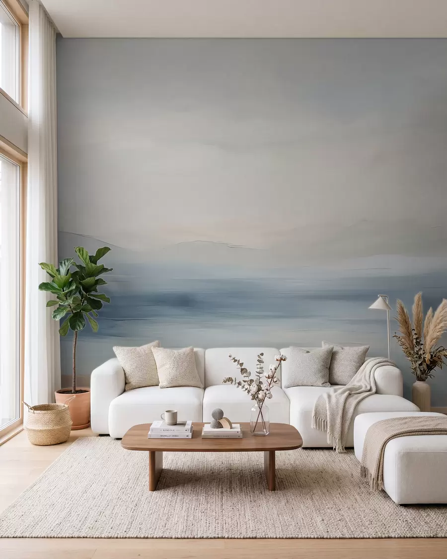 wall murals Минималистички морски пејзаж w02409
