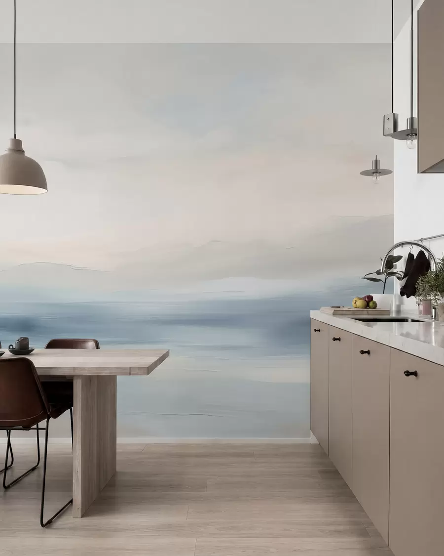wall murals Минималистички морски пејзаж w02409
