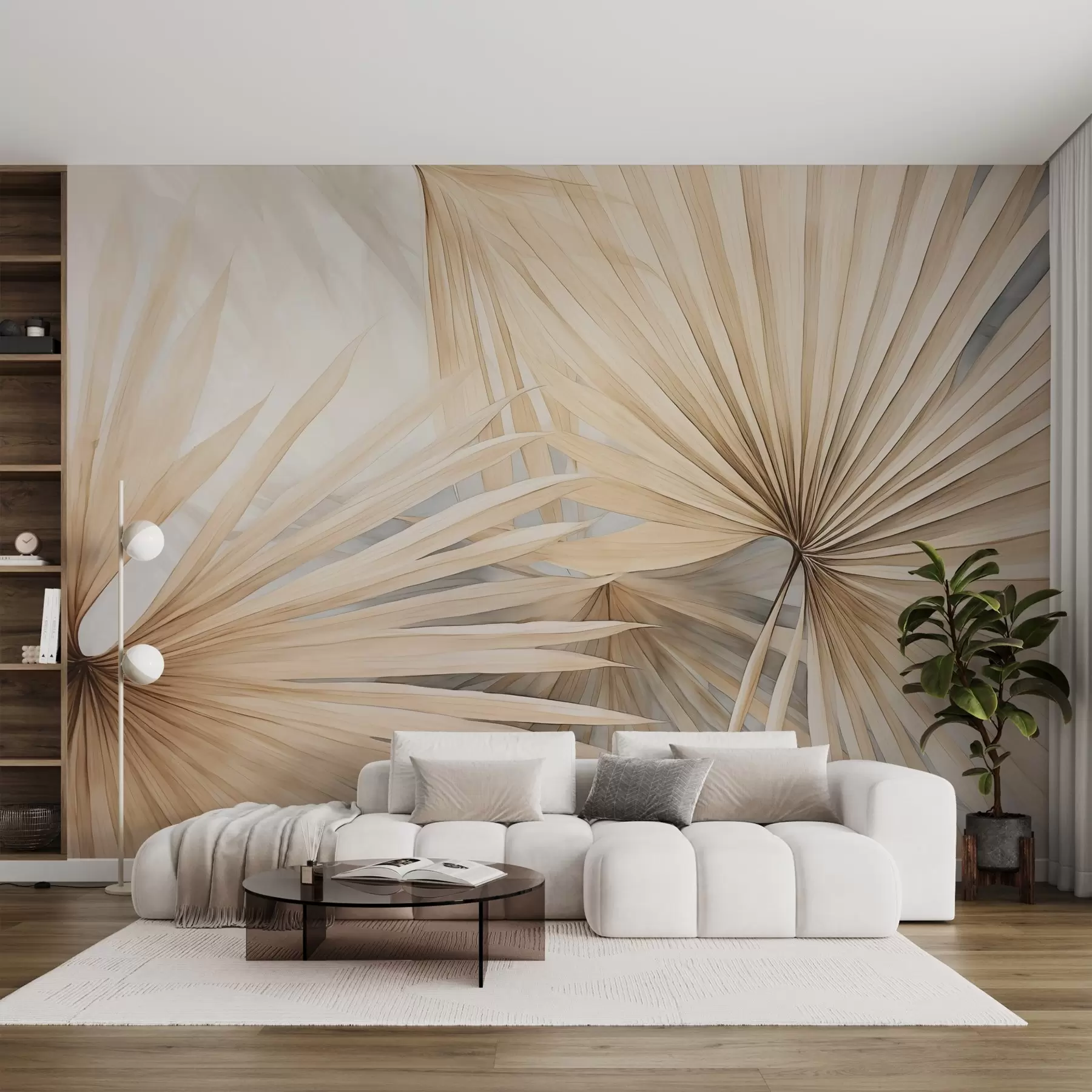 wall murals Суво палмино лишће w02431