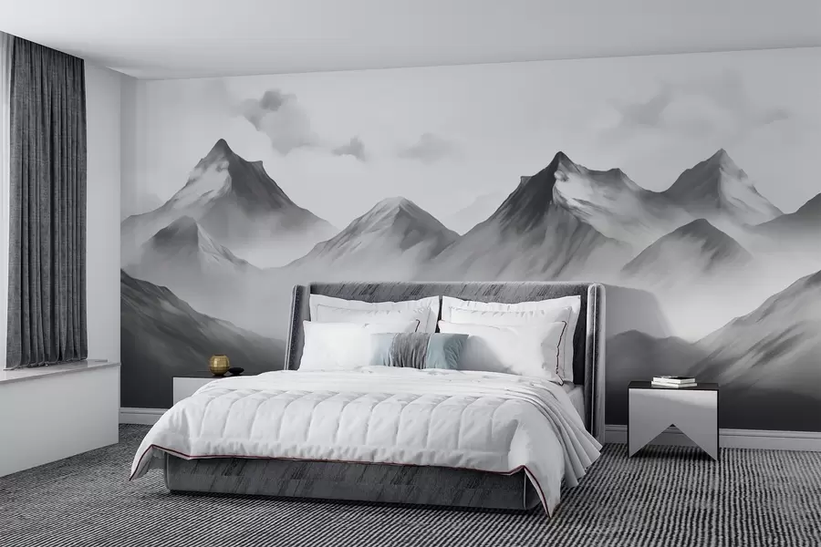 wall murals Планинска магла w02309