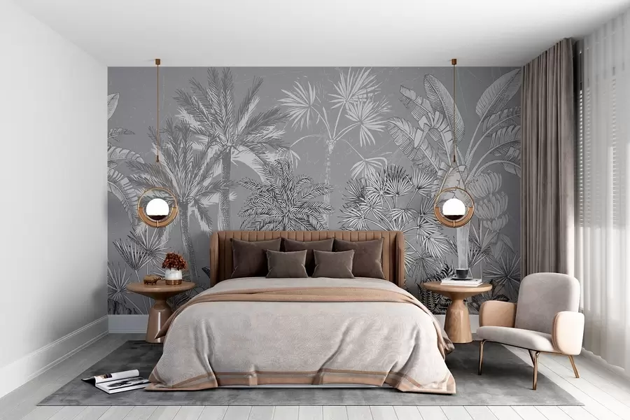 wall murals Тропски орнамент w02418