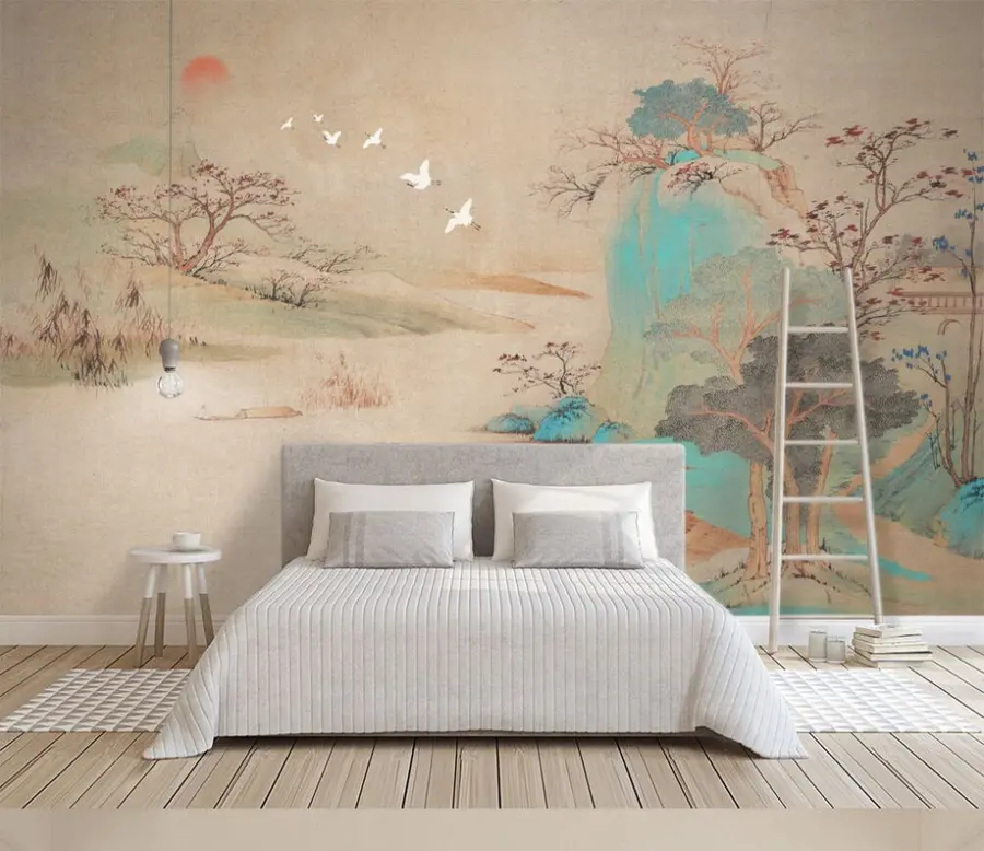 wall murals Пејзаж у кинеском стилу u42038