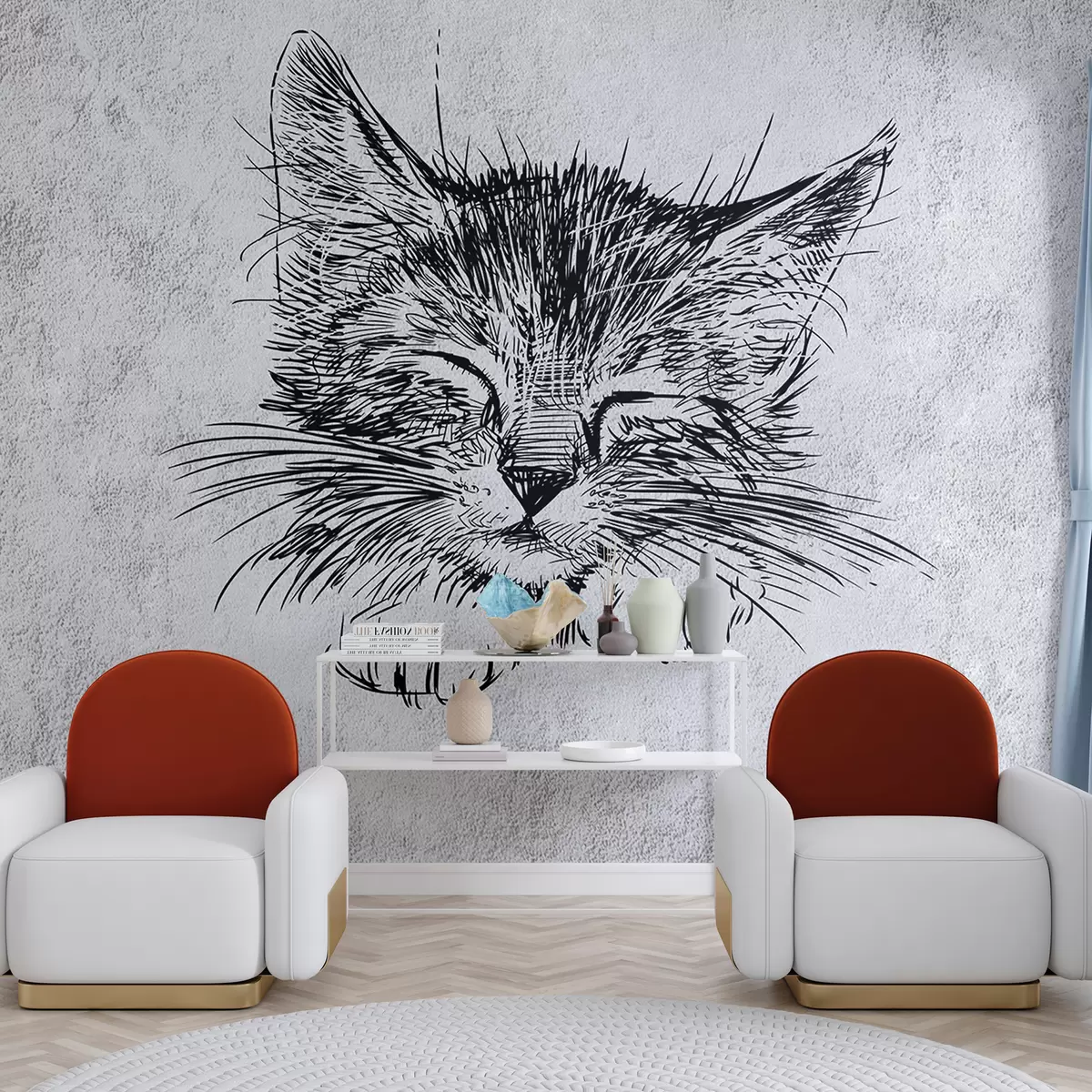 wall murals Мачка, фелидае и месождер u43536