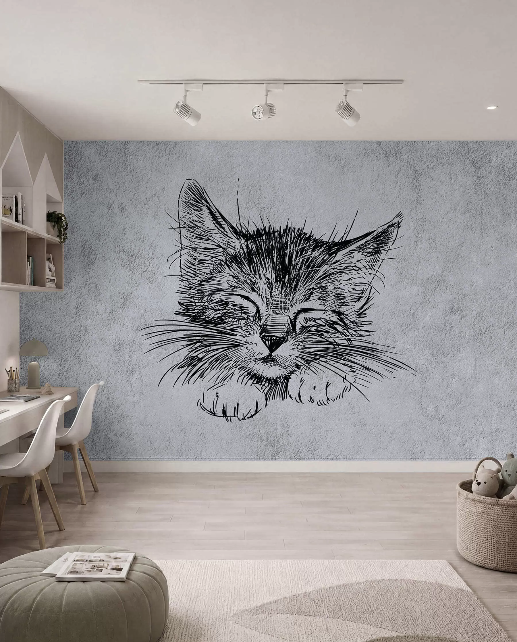 wall murals Мачка, фелидае и месождер u43536