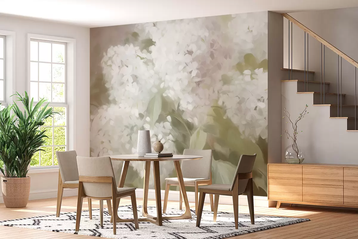 wall murals Јорговано цвеће w08540