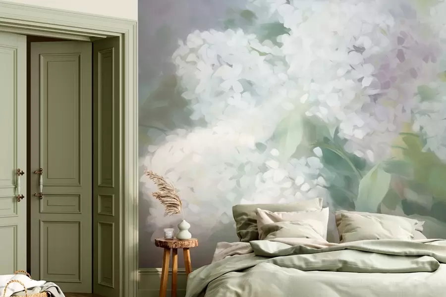 wall murals Јорговано цвеће w08540v1