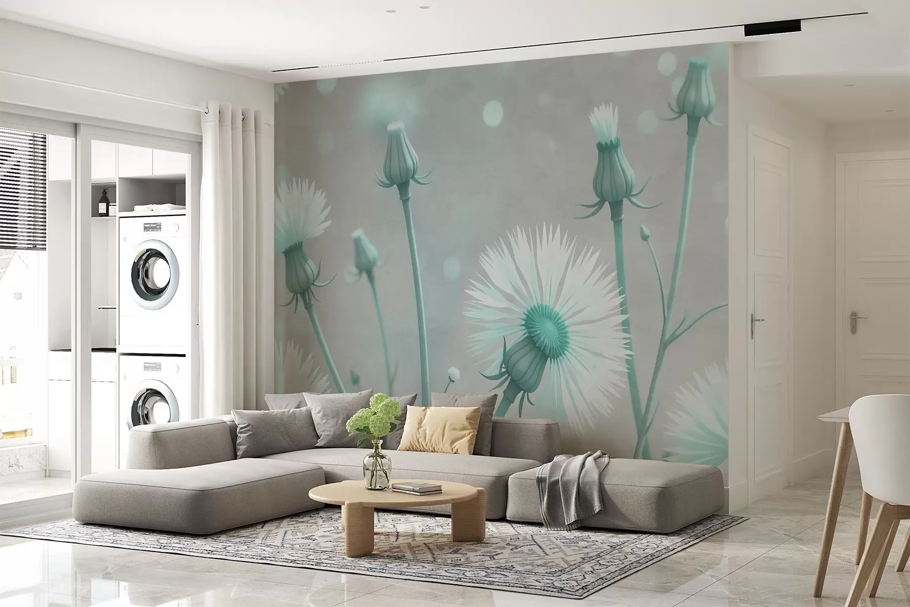 wall murals Осликани прозрачни маслачак w02614v1