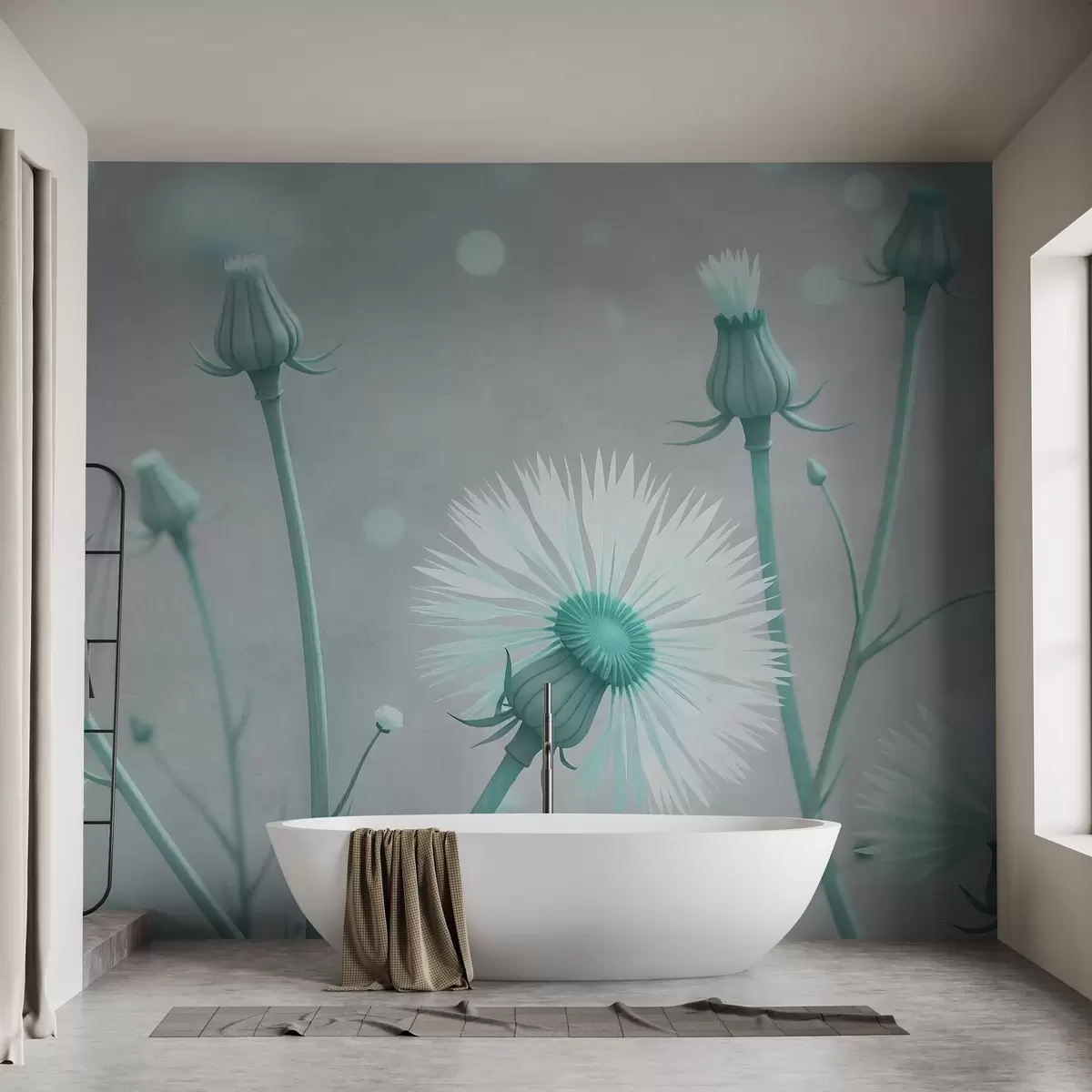 wall murals Осликани прозрачни маслачак w02614v1