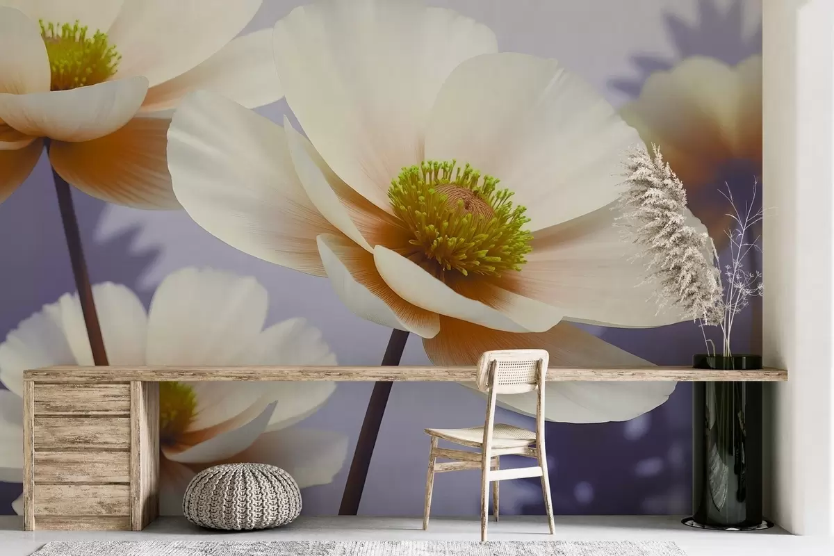 wall murals Шарено цвеће w02612v1