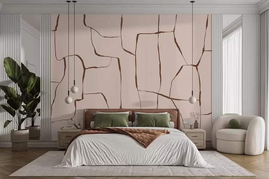 wall murals Апстрактне линије w08574