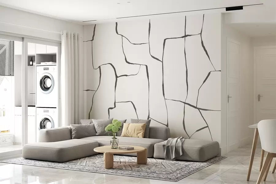 wall murals Апстрактне линије w08574v1