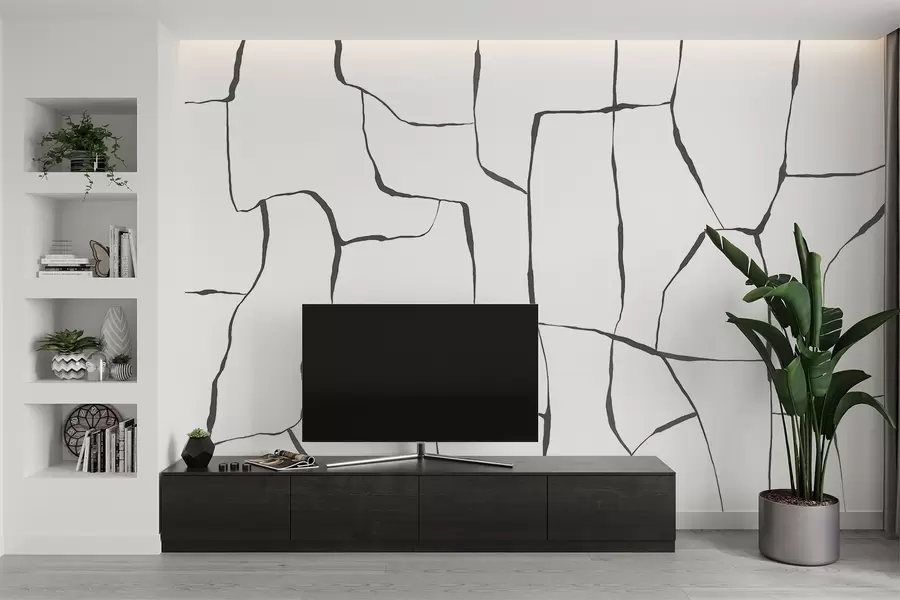 wall murals Апстрактне линије w08574v1