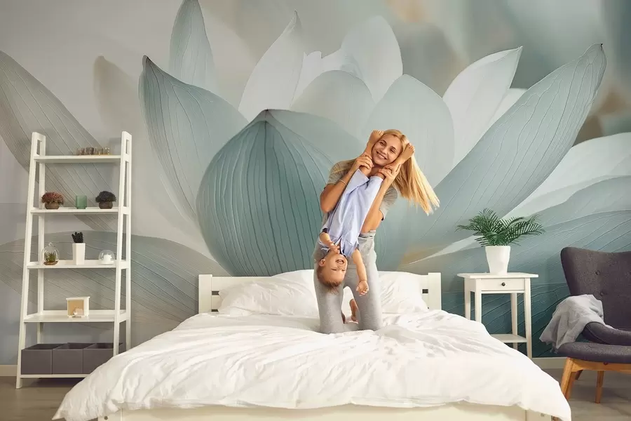 wall murals Елегантан лотос у деликатним нијансама w08487