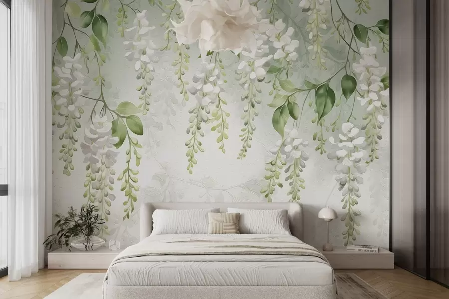 wall murals Стилизоване осликане цветне гране w02627