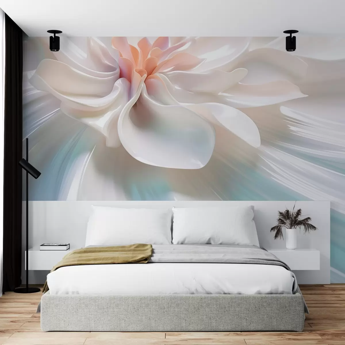 wall murals Волуметријски изврстан цвет  w02676