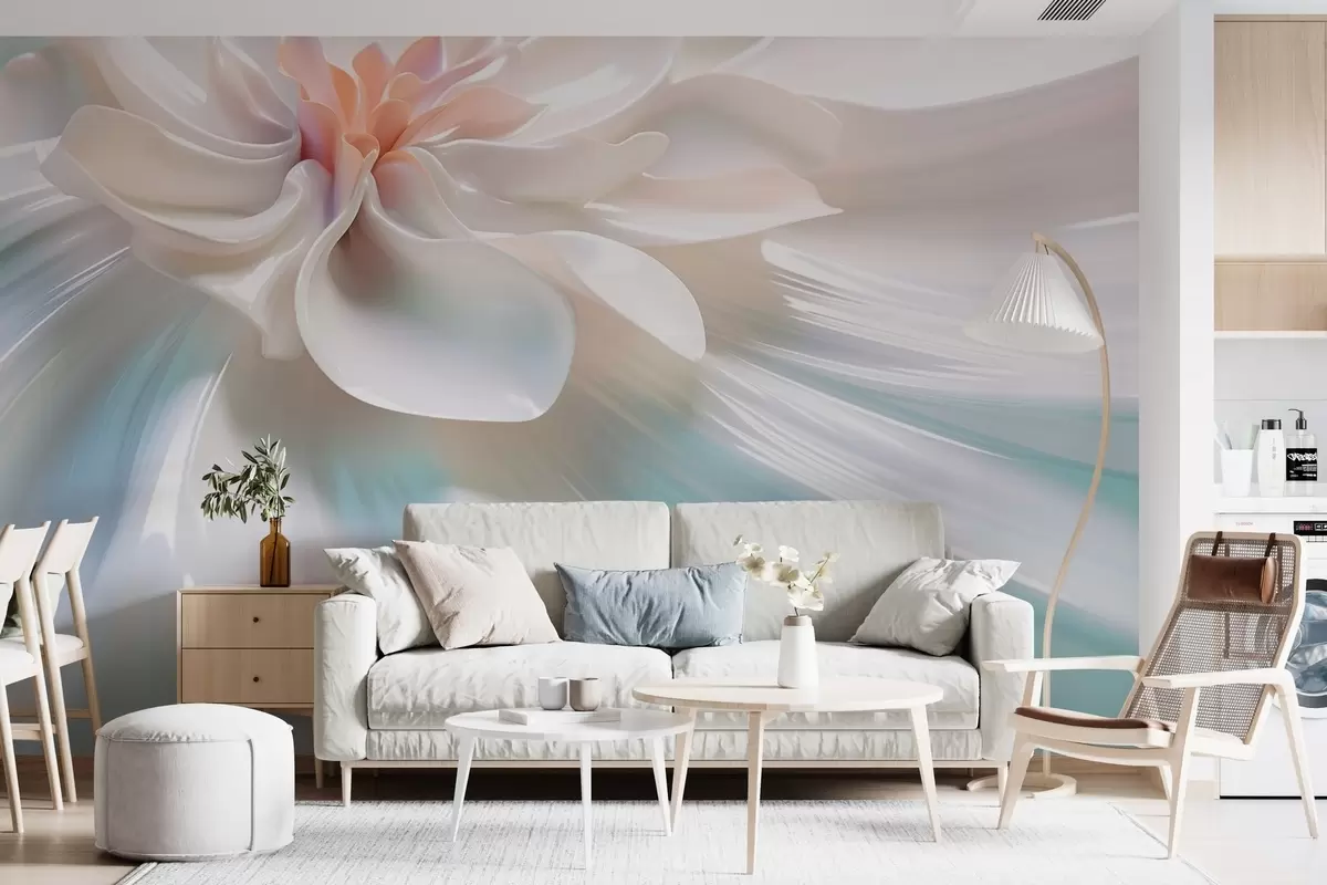 wall murals Волуметријски изврстан цвет  w02676